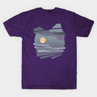 Full moon at night T-Shirt